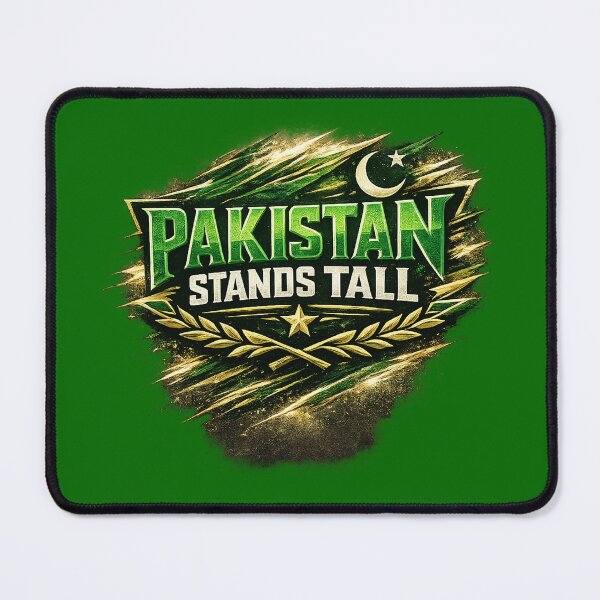 Item preview, Pakistan Stands Tall — National Pride Bold Typography Design designed and sold by BKRsport.