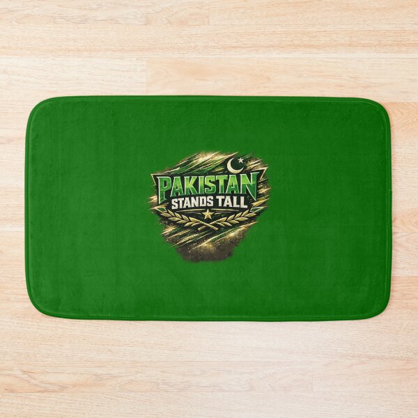 Item preview, Pakistan Stands Tall — National Pride Bold Typography Design designed and sold by BKRsport.