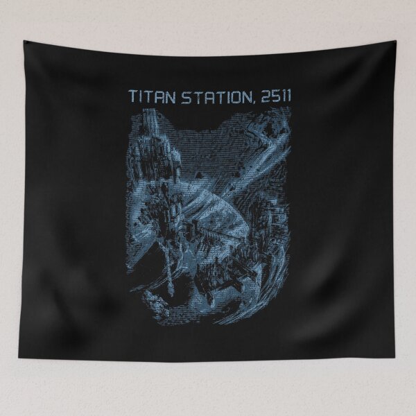 Item preview, Dead Space 2 Titan Station Sprawl Distressed designed and sold by Power Up Prints.