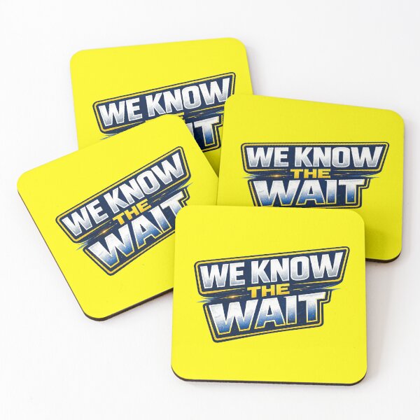 Item preview, We Know the Wait – Parramatta Eels Fan Statement Design designed and sold by BKRsport.