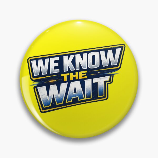 Item preview, We Know the Wait – Parramatta Eels Fan Statement Design designed and sold by BKRsport.