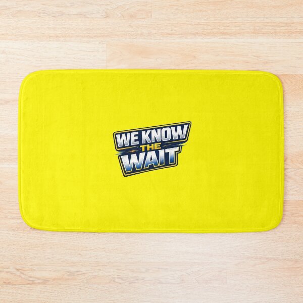 Item preview, We Know the Wait – Parramatta Eels Fan Statement Design designed and sold by BKRsport.
