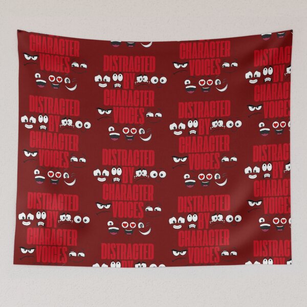 Item preview, Distracted By Character Voices designed and sold by SOTVOBoothwear.