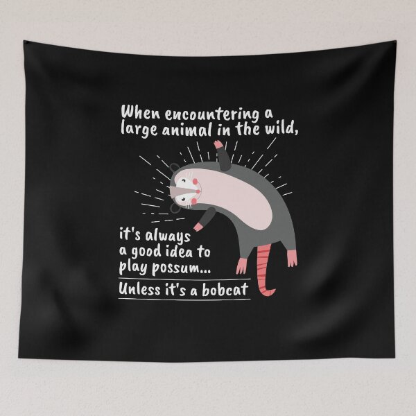 Item preview, Funny Playing Possum - Opossum Lover Gift designed and sold by Maria Garcia.