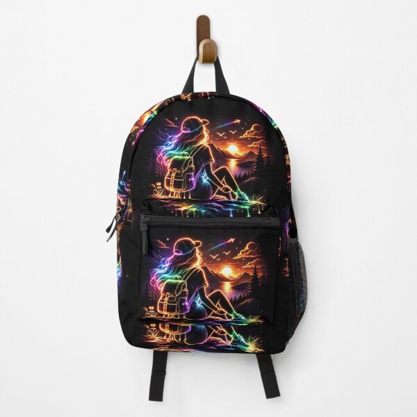 Item preview, Chasing sunsets in neon designed and sold by TheWonkyEaselCo.