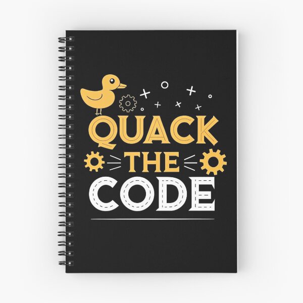 Item preview, Quack The Code – Funny Duck Programming Design designed and sold by the science zoo.