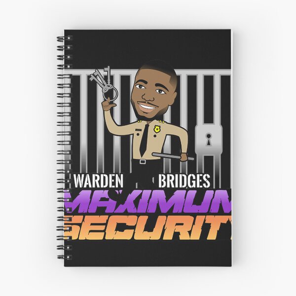 Item preview, Warden Bridges Maximum Security designed and sold by faithandbible.