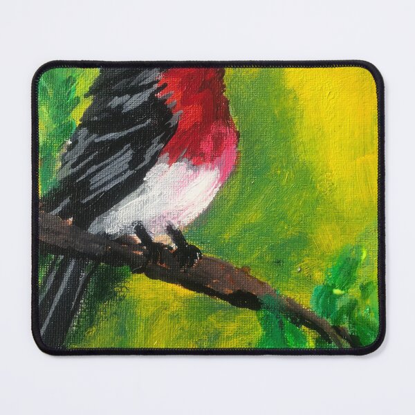 Item preview, Crimson-Breasted Shrike – Zimbabwe Bird Series No. 4 designed and sold by Nikkiart24.redbubble.com.