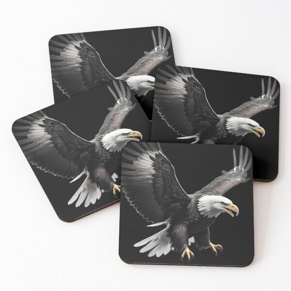Item preview, Majestic Sovereign: Bald Eagle in Flight designed and sold by Dreamy Armine Art.
