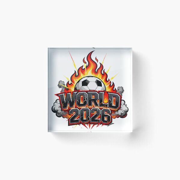 Item preview, World 2026 Soccer Ball On Fire Football Tournament designed and sold by Dxvect.
