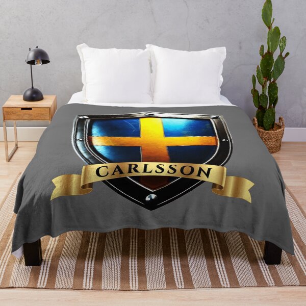 Item preview, Carlsson Sweden Heraldic Name Shield designed and sold by Highlandkings.