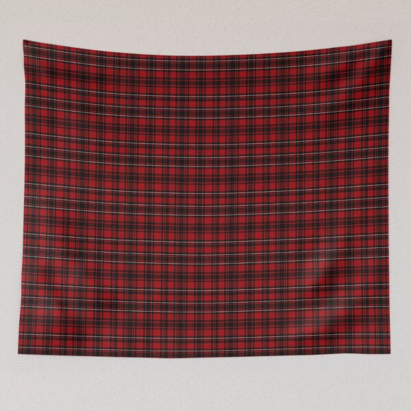 Item preview, New Jersey Devils plaid tartan  designed and sold by Broken Antler Designs .