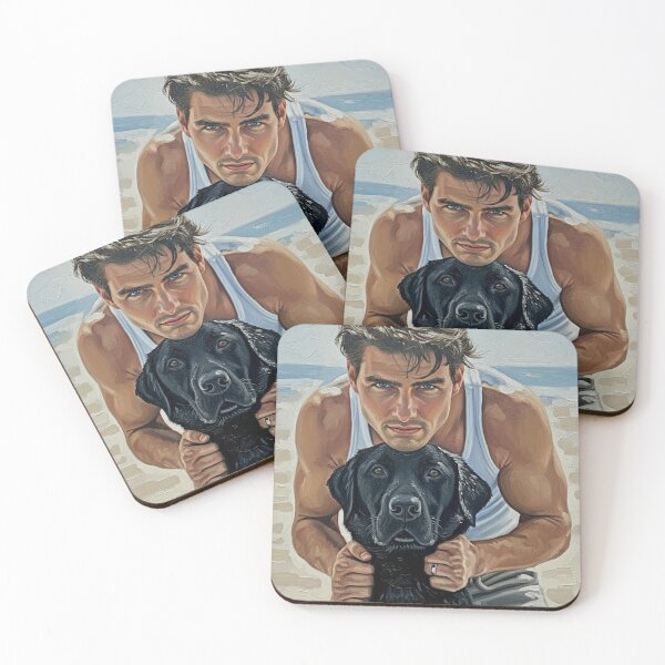 Item preview, Man’s Best Friend: Tom Cruise Soulful Coastal Portrait designed and sold by Art's Diner.