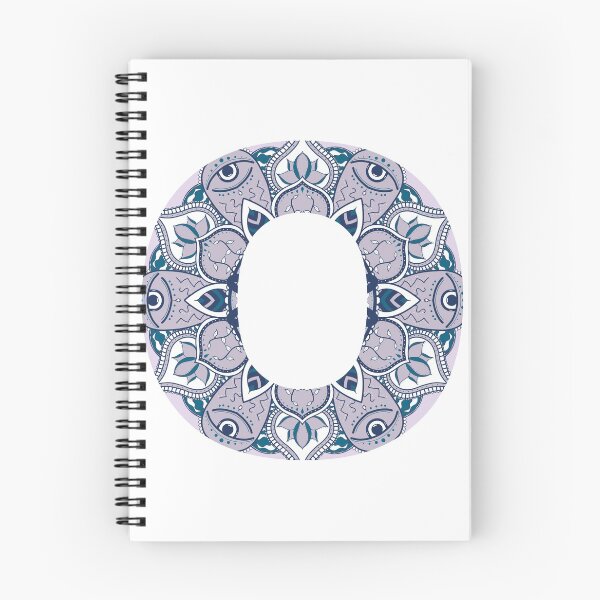 Item preview, Purple Initial O Mandala designed and sold by abirose30.