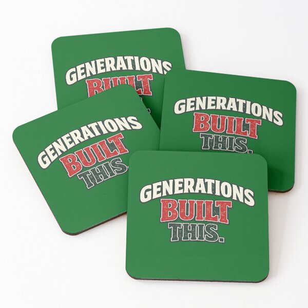 Item preview, Generations Built This – South Sydney Rabbitohs Heritage Fan Design designed and sold by BKRsport.