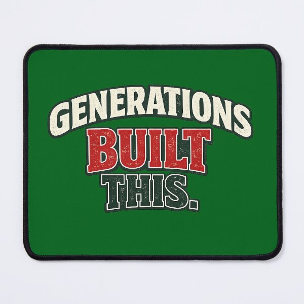 Item preview, Generations Built This – South Sydney Rabbitohs Heritage Fan Design designed and sold by BKRsport.