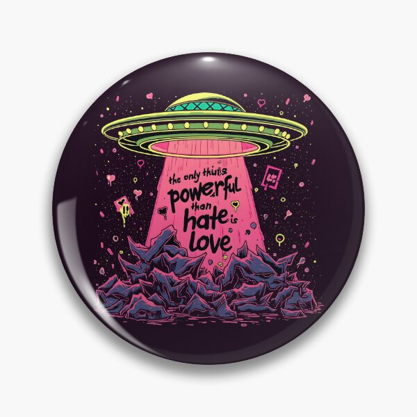 Item preview, The Only Thing More Powerful Than Hate Is Love  designed and sold by Uglyandcute.