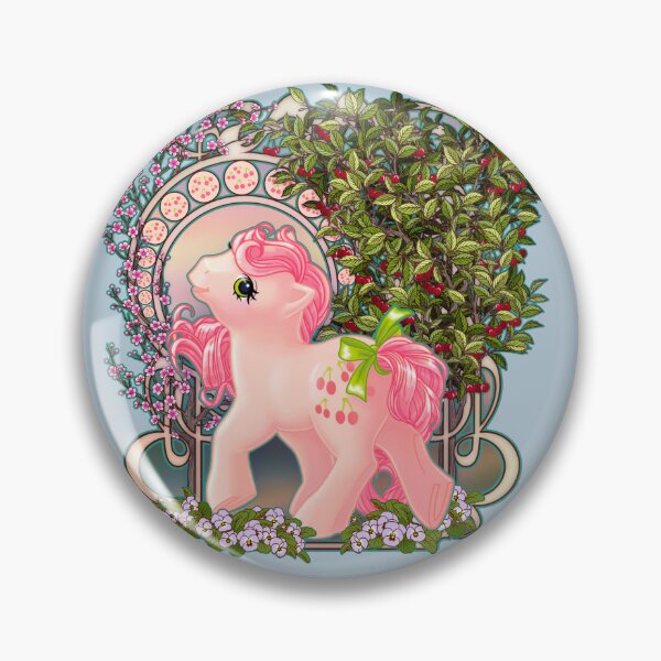 Item preview, My Little Pony Art Nouveau Cherries Jubilee  designed and sold by scholtenart.