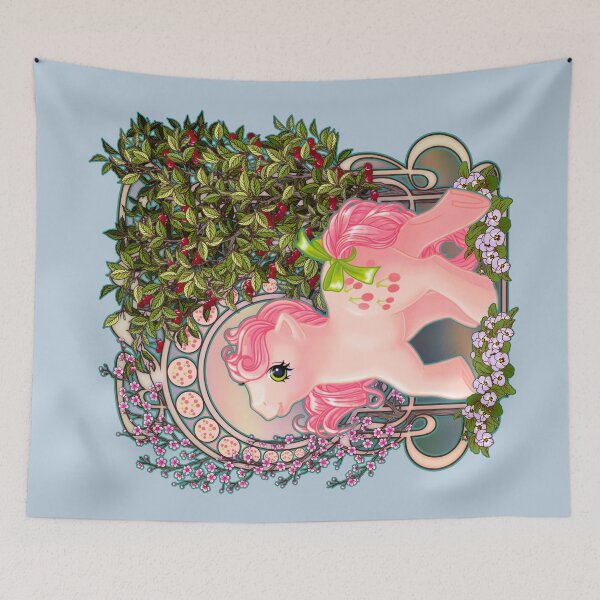 Item preview, My Little Pony Art Nouveau Cherries Jubilee  designed and sold by scholtenart.