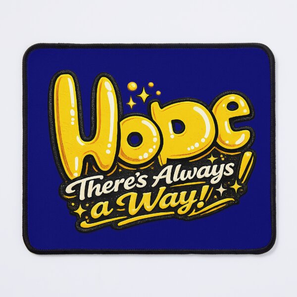 Item preview, Hope There’s Always a Way Quote designed and sold by Mastermind-Art.