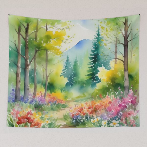 Item preview, Forest in spring designed and sold by Kraftbaum.