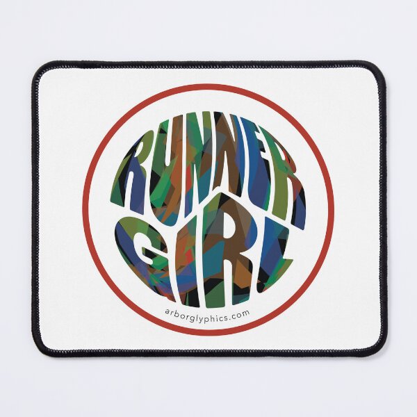 Item preview, Runner Girl Logo designed and sold by arborglyphics.