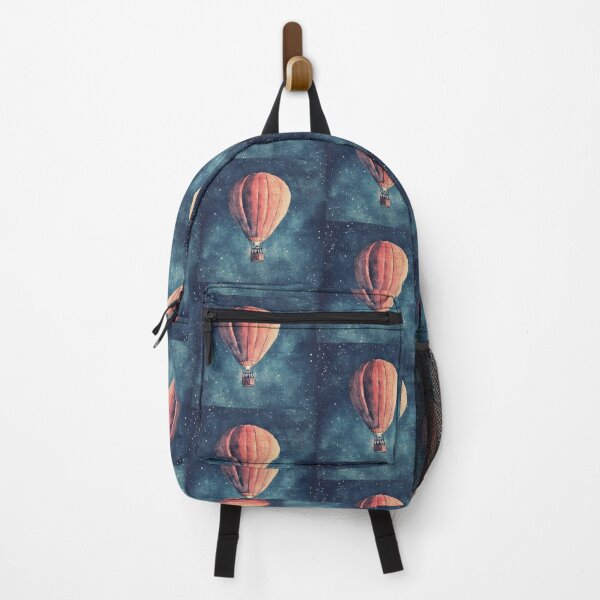 Item preview, Drawing of Night Sky Float in a Red Balloon designed and sold by NivyasArtistry.