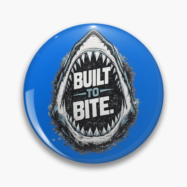 Item preview, Built to Bite – Cronulla Sharks Fan Statement Design designed and sold by BKRsport.