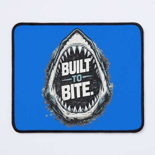 Item preview, Built to Bite – Cronulla Sharks Fan Statement Design designed and sold by BKRsport.