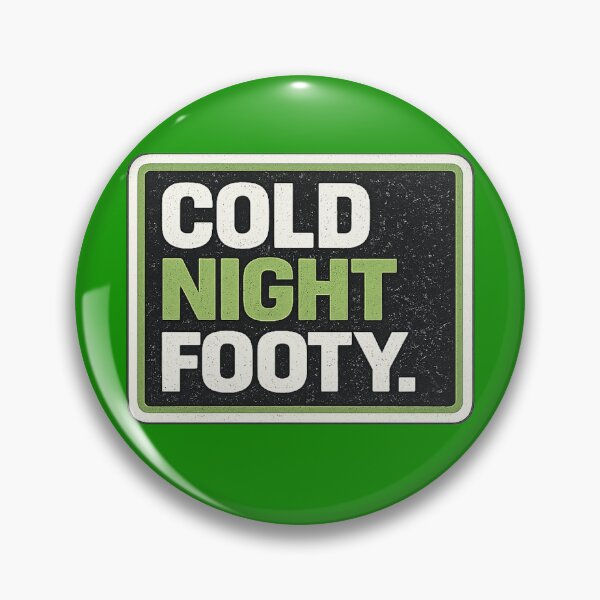 Item preview, Cold Night Footy – Canberra Rugby League Fan Statement Design designed and sold by BKRsport.