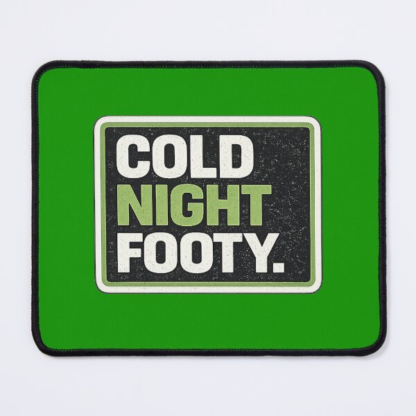 Item preview, Cold Night Footy – Canberra Rugby League Fan Statement Design designed and sold by BKRsport.