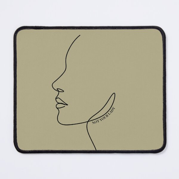 Item preview, Not Your Lady – Minimalist Line Art designed and sold by MateuszRogacki.