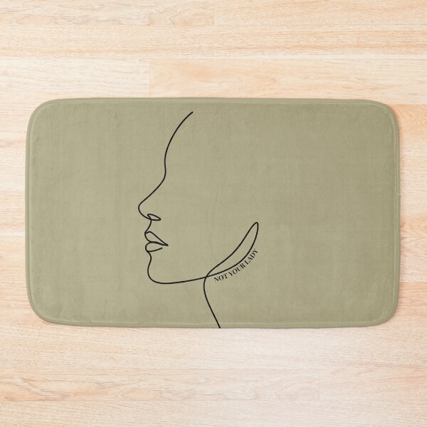 Item preview, Not Your Lady – Minimalist Line Art designed and sold by MateuszRogacki.