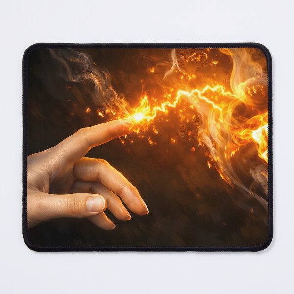Item preview, Ignition Point: Fiery Magic Touch designed and sold by Dreamy Armine Art.