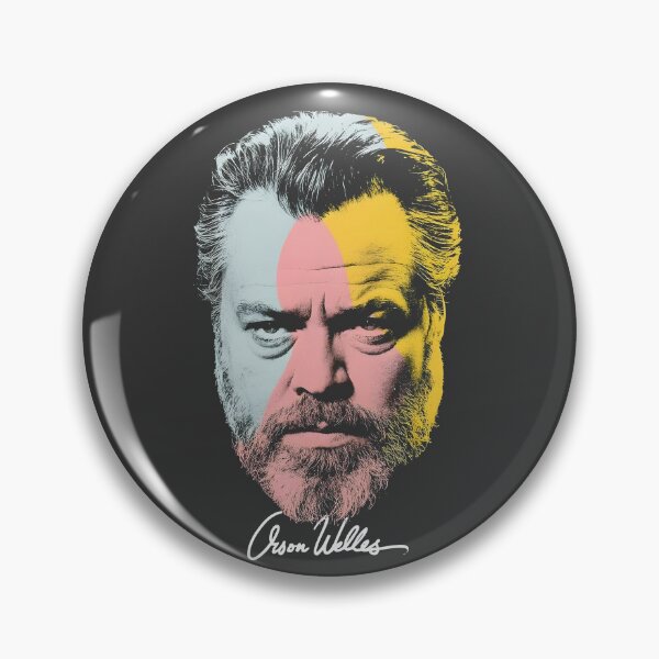 Item preview, Orson Welles Pop Art Portrait – Classic Cinema Director Artistic Graphic designed and sold by paulo silveira.