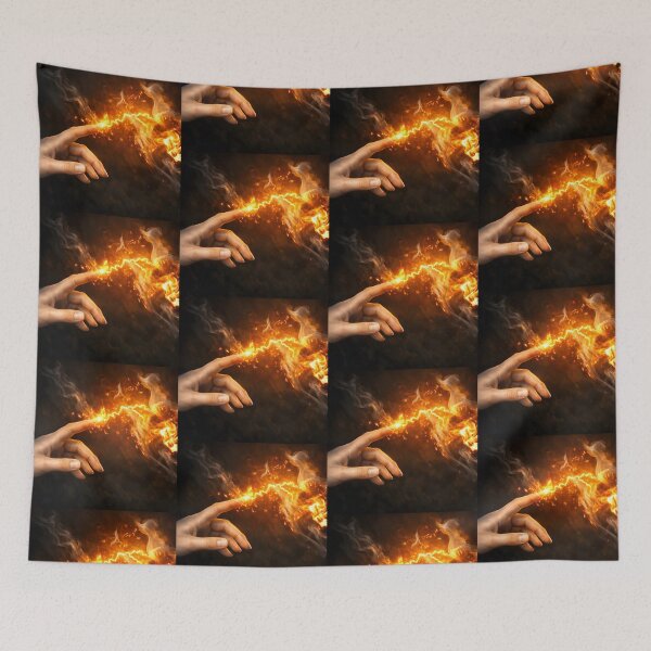 Item preview, Ignition Point: Fiery Magic Touch designed and sold by Dreamy Armine Art.