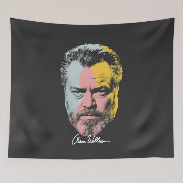 Item preview, Orson Welles Pop Art Portrait – Classic Cinema Director Artistic Graphic designed and sold by paulo silveira.