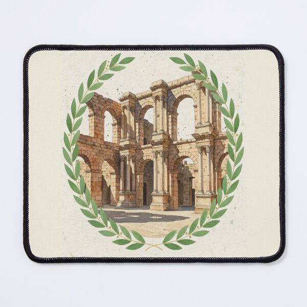 Item preview, Aspendos Roman Theater - Dramatic Stone Shadows designed and sold by TheDesignDen21.