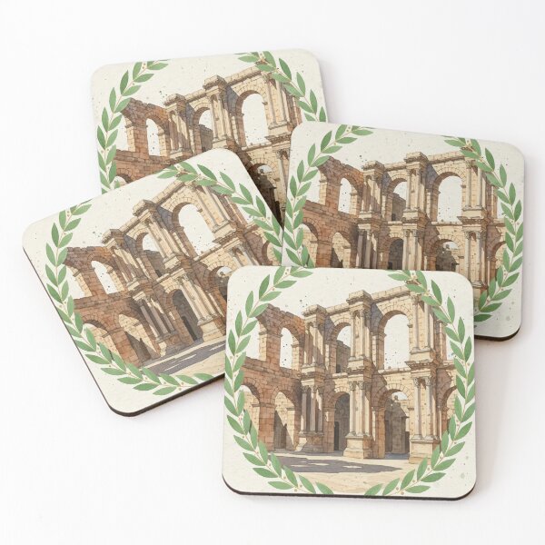 Item preview, Aspendos Roman Theater - Dramatic Stone Shadows designed and sold by TheDesignDen21.