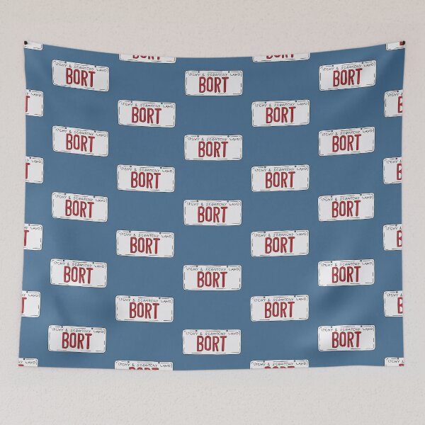 Item preview, Bort Licence Plate designed and sold by cubiclecoma.