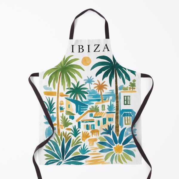 Item preview, biza Tropical Village Sunset Illustration designed and sold by SurfGlitch.