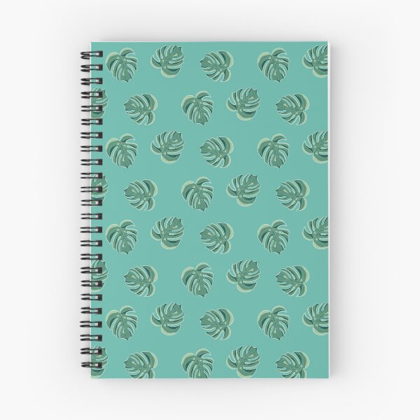 Item preview, Sully's Big Monstera Leaf - Simple Pattern on Turquoise designed and sold by Scarlet Moody.