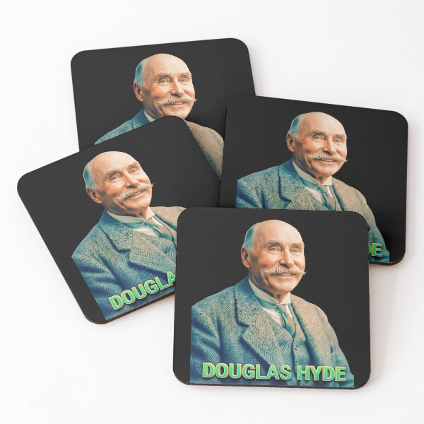 Item preview, Douglas Hyde  (Jan 17, 1860 - July 12, 1949) First president of Ireland Irish language politician,and diplomat designed and sold by OliDesigns.