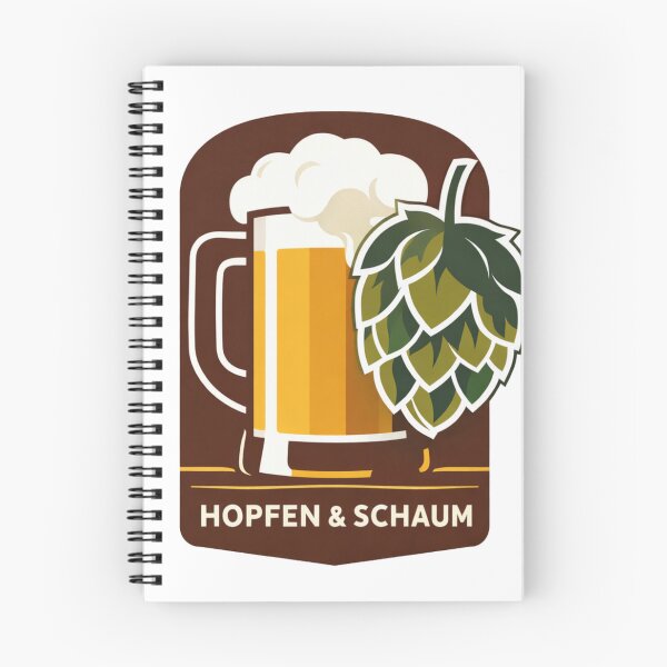 Item preview, Hops & Foam – Stylish beer mug design with hops | Perfect for beer lovers & craft beer fans designed and sold by FrenchieFever.