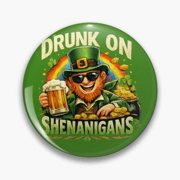 Item preview, Drunk on Shenanigans designed and sold by GoGeeLa.