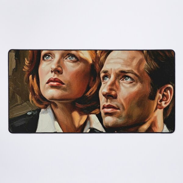 Item preview, The Truth Seekers: Mulder and Scully Iconic X-Files Duo Portrait designed and sold by Art's Diner.