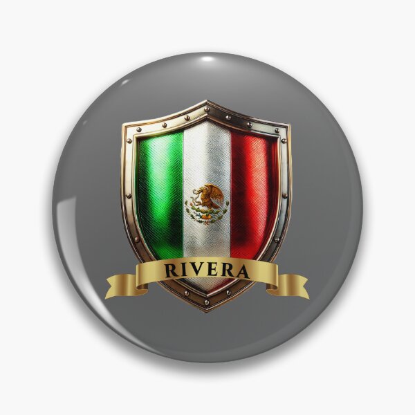 Item preview, Rivera Mexico Surname Shield designed and sold by Highlandkings.