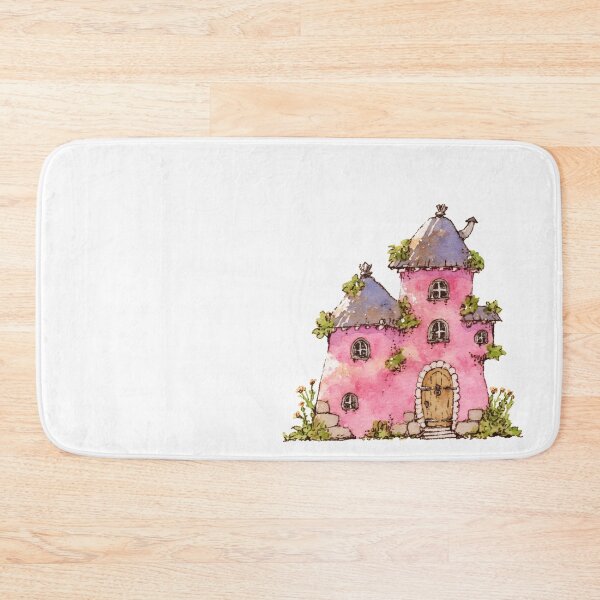 Item preview, Pink Fairy Cottage with Ivy designed and sold by bubblegoth.