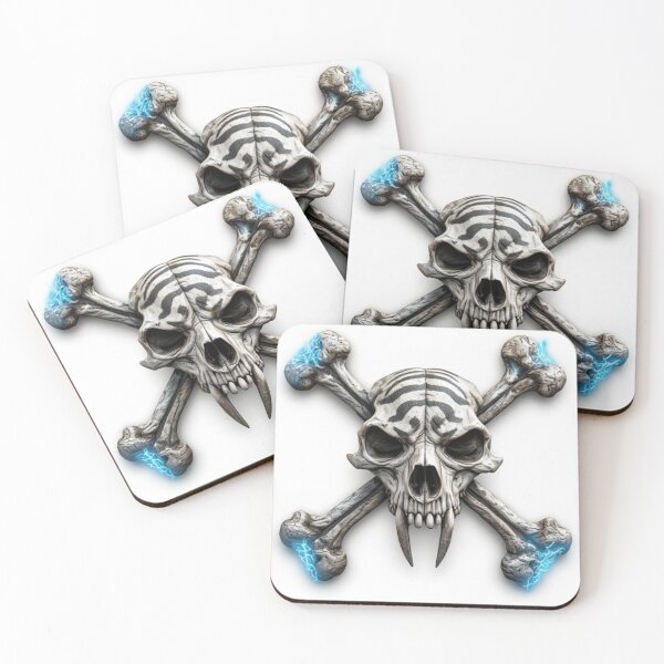 Item preview, skull and cross bones designed and sold by Casparker.