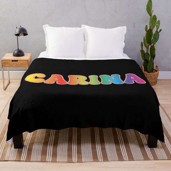 Item preview, ❤️ Carina Personalized Name Wavy Retro Shirt, Coffee Mug, Sticker Gift designed and sold by HelixPedia.